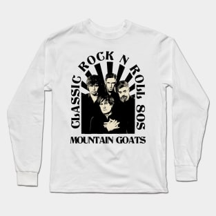 The Mountain Goats // Classic Rock N Roll 80s Long Sleeve T-Shirt